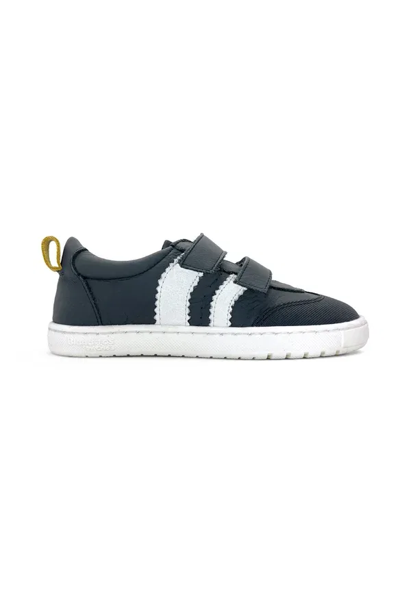 Кроссовки кожаные Zapatillas bandas laterales blanditos tallas altas unisex - baby shoes Pisamonas, синий