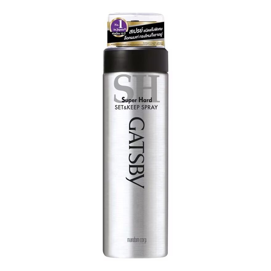 

Gatsby Набор GATSBY Keep Spray Super Hard 180 г, Gray