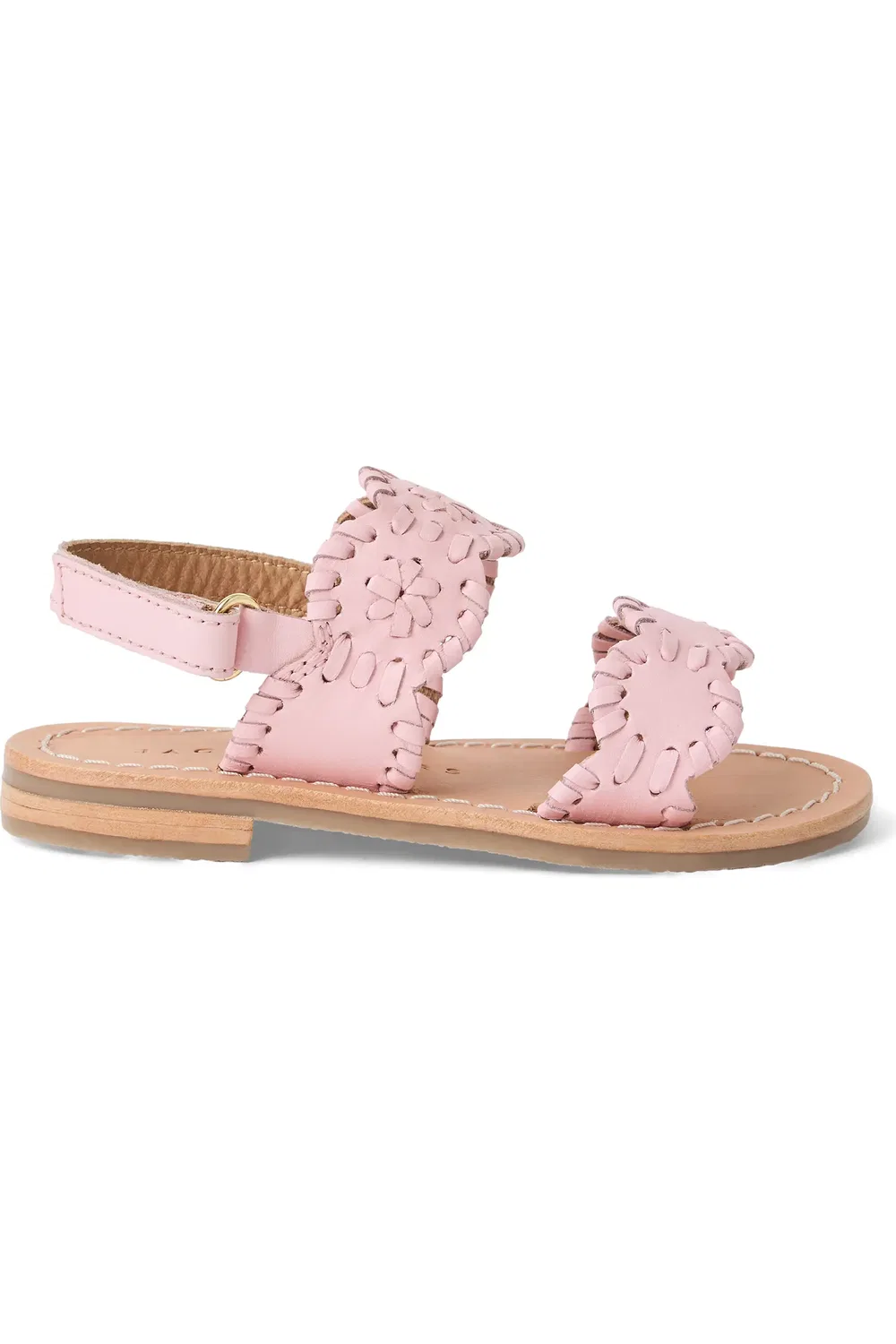 Сандалии детские с регулируемым ремешком Lauren Jack Rogers, Chalk Pink — фото 3