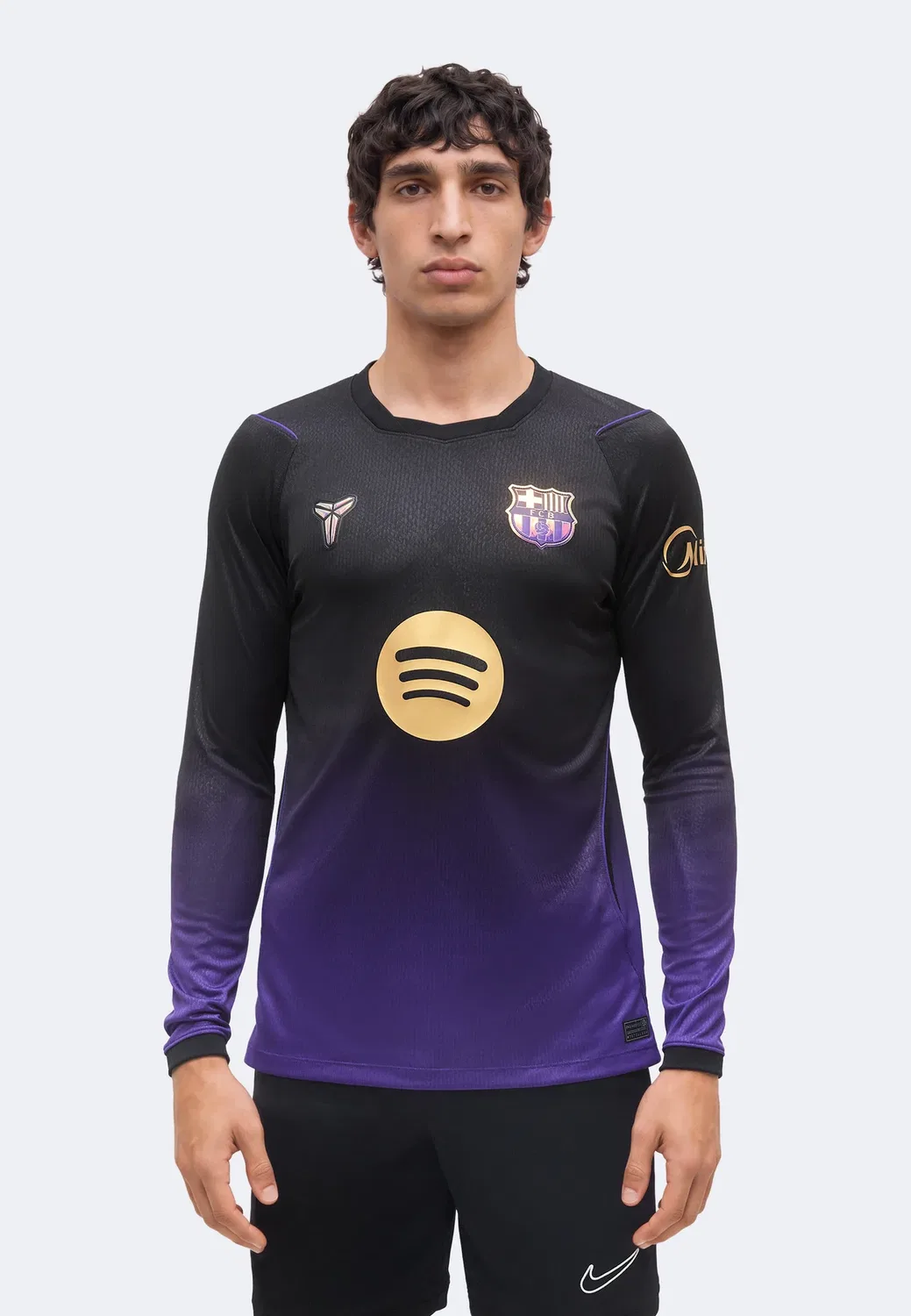Фкб - клубная одежда Nike Performance, Field Purple/Black/Metallic Gold-Coloured