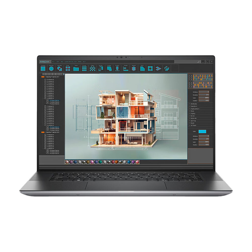 

Ноутбук Dell Precision 5690, 16" сенсорный, 64ГБ/4ТБ, U7 155H, RTX 3500 Ada, серый, английская клавиатура