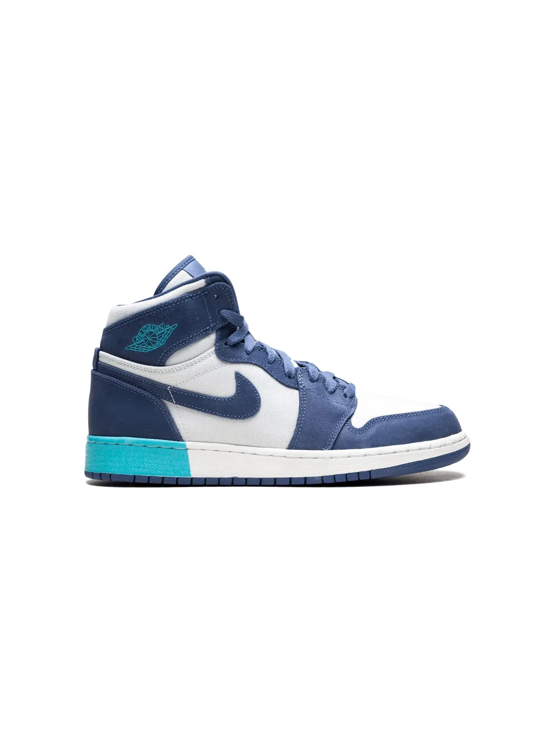 Кроссовки Air Jordan 1 Retro High, синий — фото 4