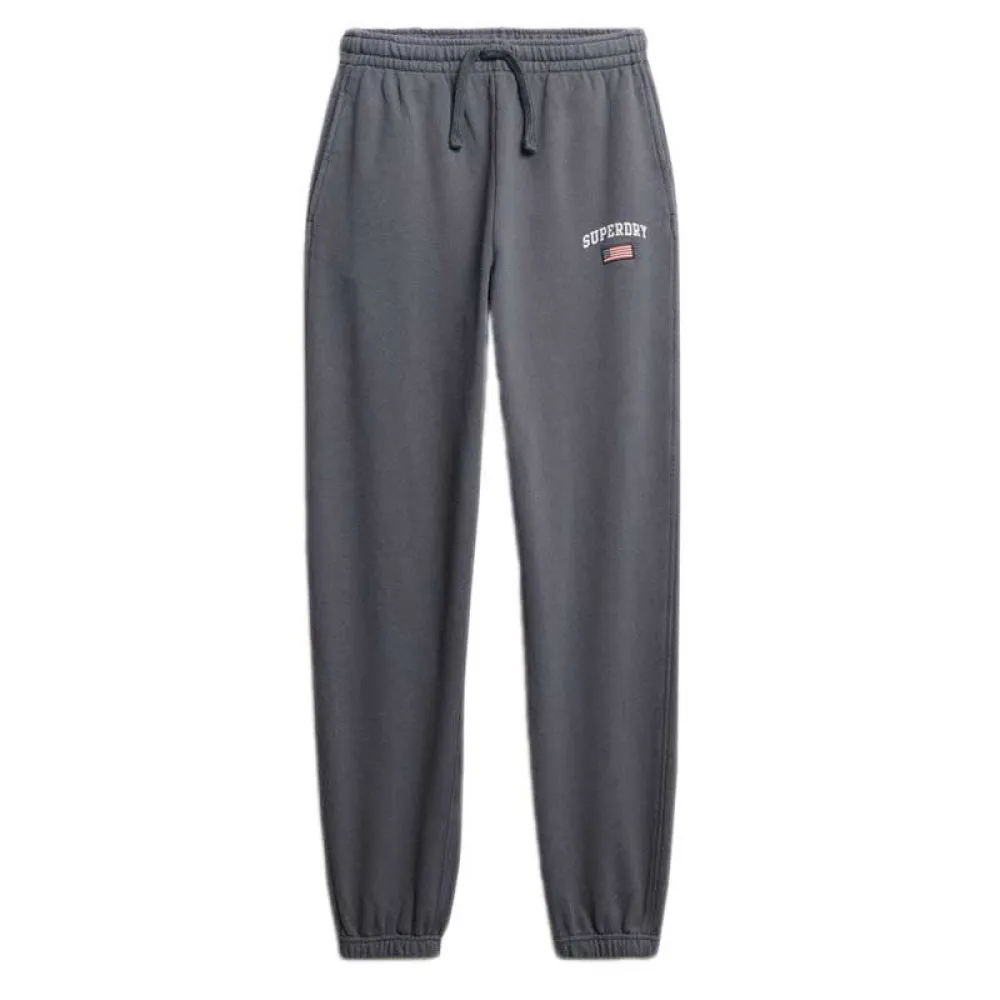 

Джоггеры Superdry Ath Ess Boyfriend, серый