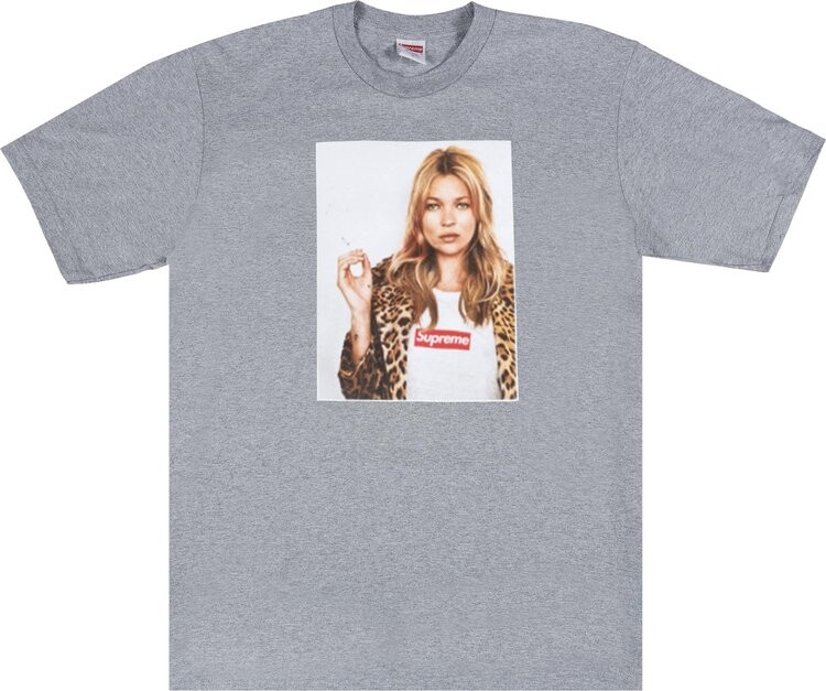 

Футболка Supreme Kate Tee 'Heather Grey', серый
