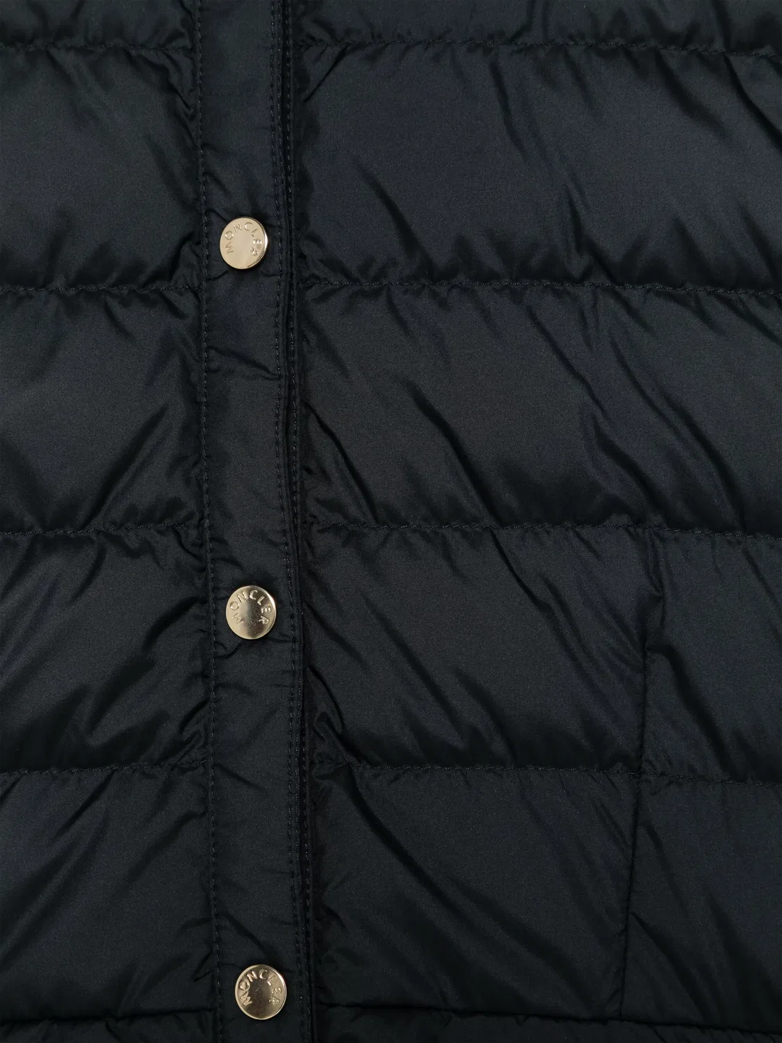Пуховик для девочек MONCLER GENIUS, голубой — фото 2