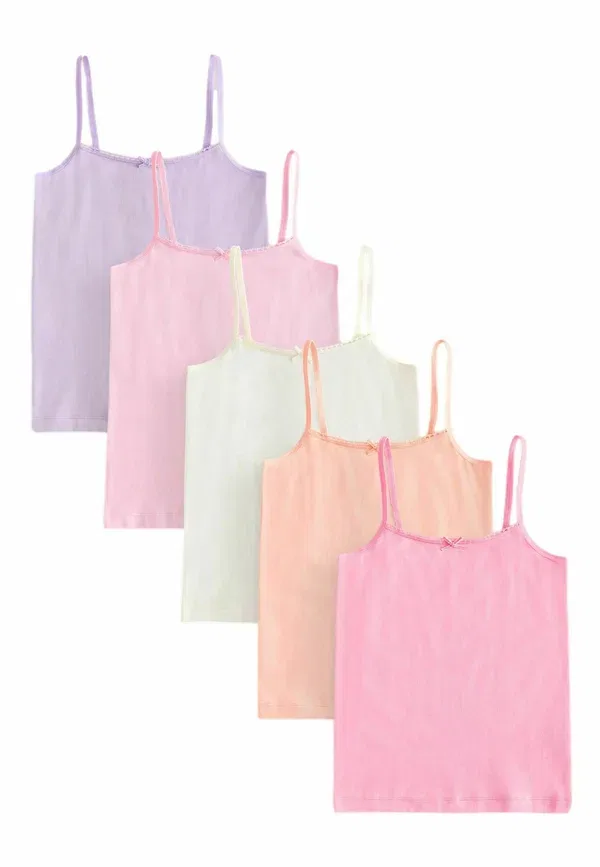 Топ 5-pack хлопок Regular fit Next pink orange, оранжевый/розовый