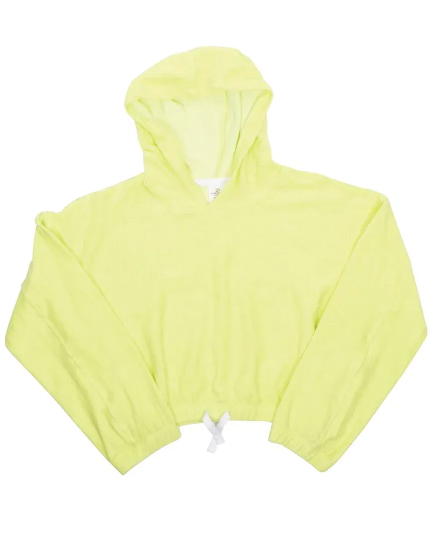 Детский свитшот с капюшоном Citron Shade Critters, желтый