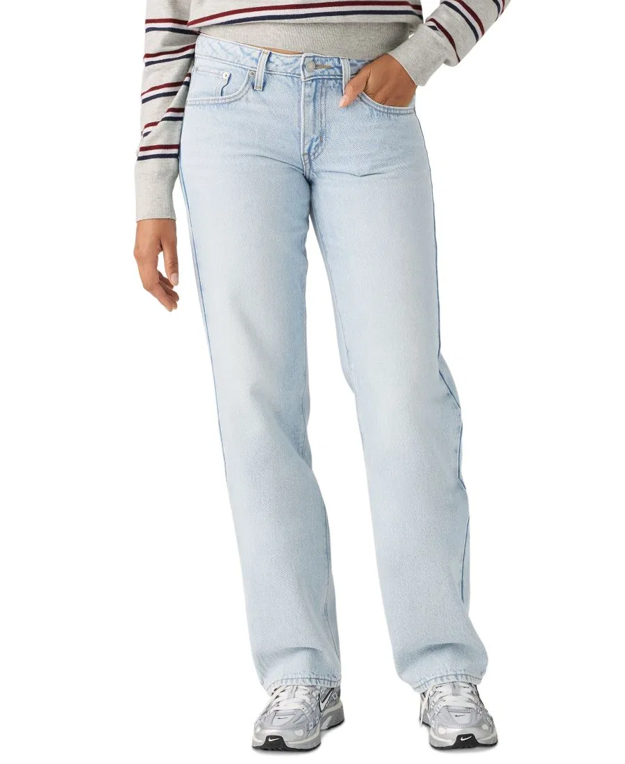 Джинсы с низкой посадкой Women's Superlow Straight Jeans Levi's, Abraided Art