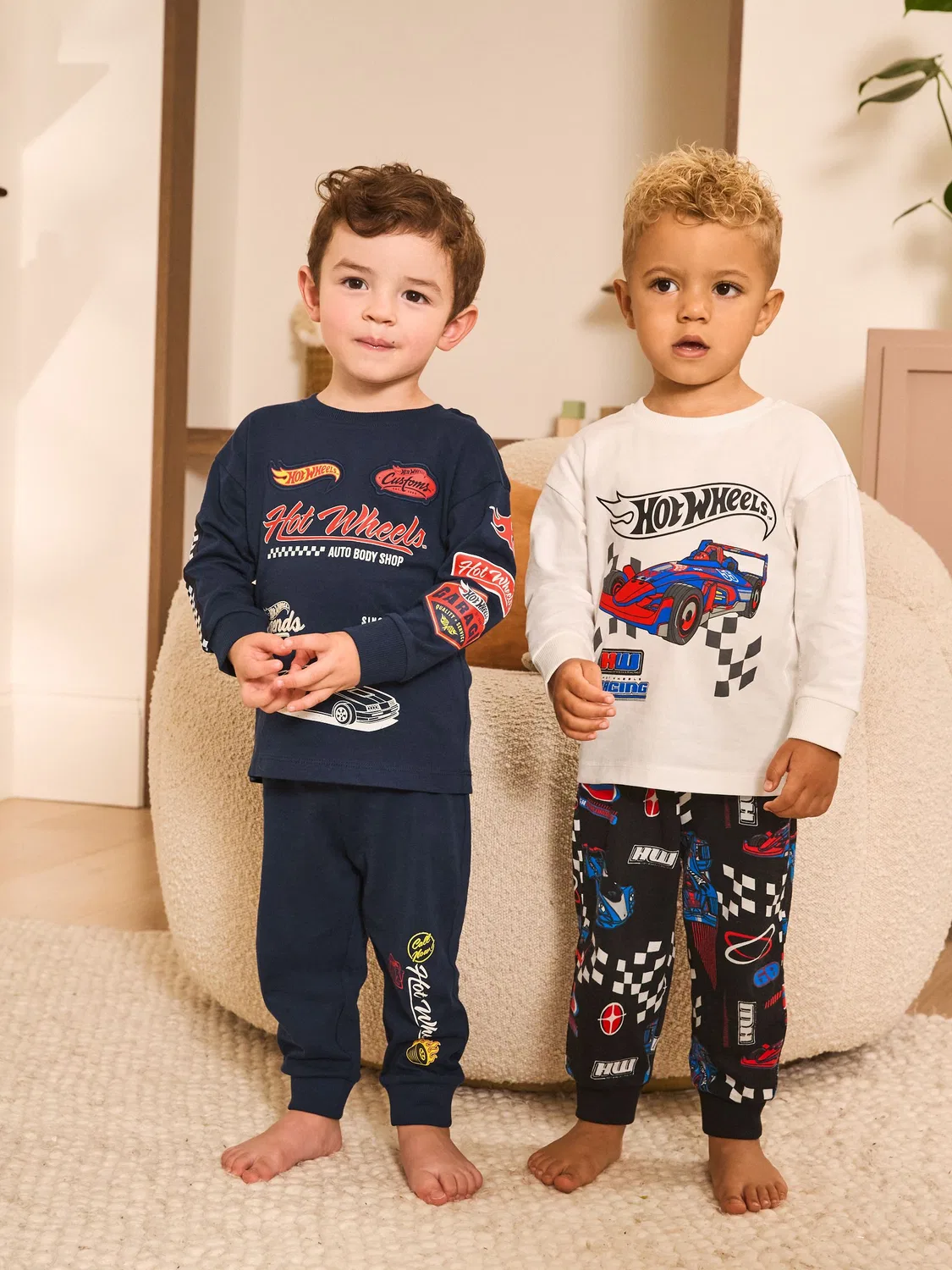 Пижама Hot Wheels, 2 комплекта Next, мультиколор
