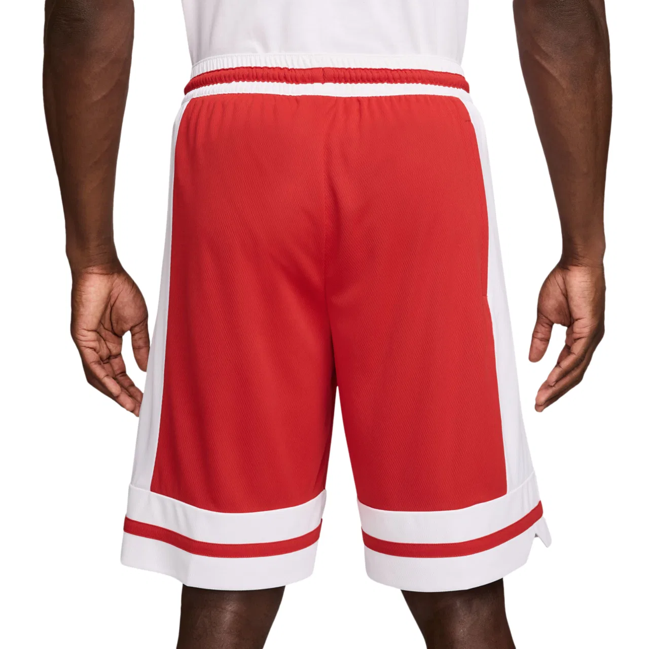 Мужские баскетбольные шорты из дышащего полиэстера Dri-FIT GM Classic 10" Nike, University Red/White — фото 2