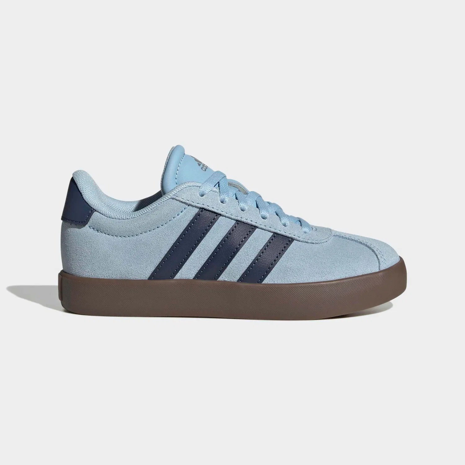Детские повседневные кеды VL Court 3.0 Adidas Sportswear, Clear Sky/Night Indigo/Gum5 — фото 2
