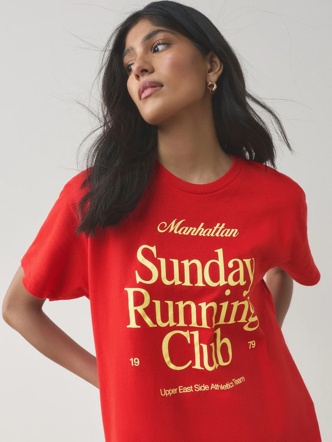 Футболка с графическим принтом Red Run Club Next, красный — фото 4