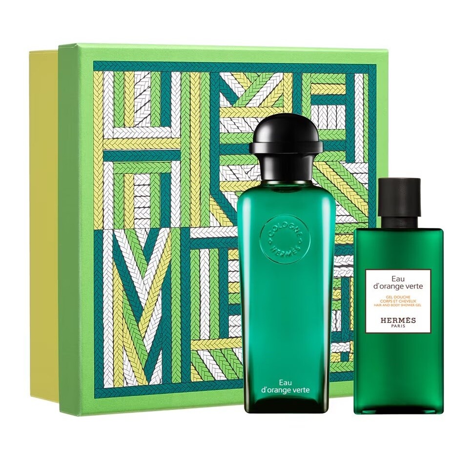 

Парфюмерный набор Hermès Eau D'orange Verte Eau De Cologne Estuche De Regalo, 2 предмета