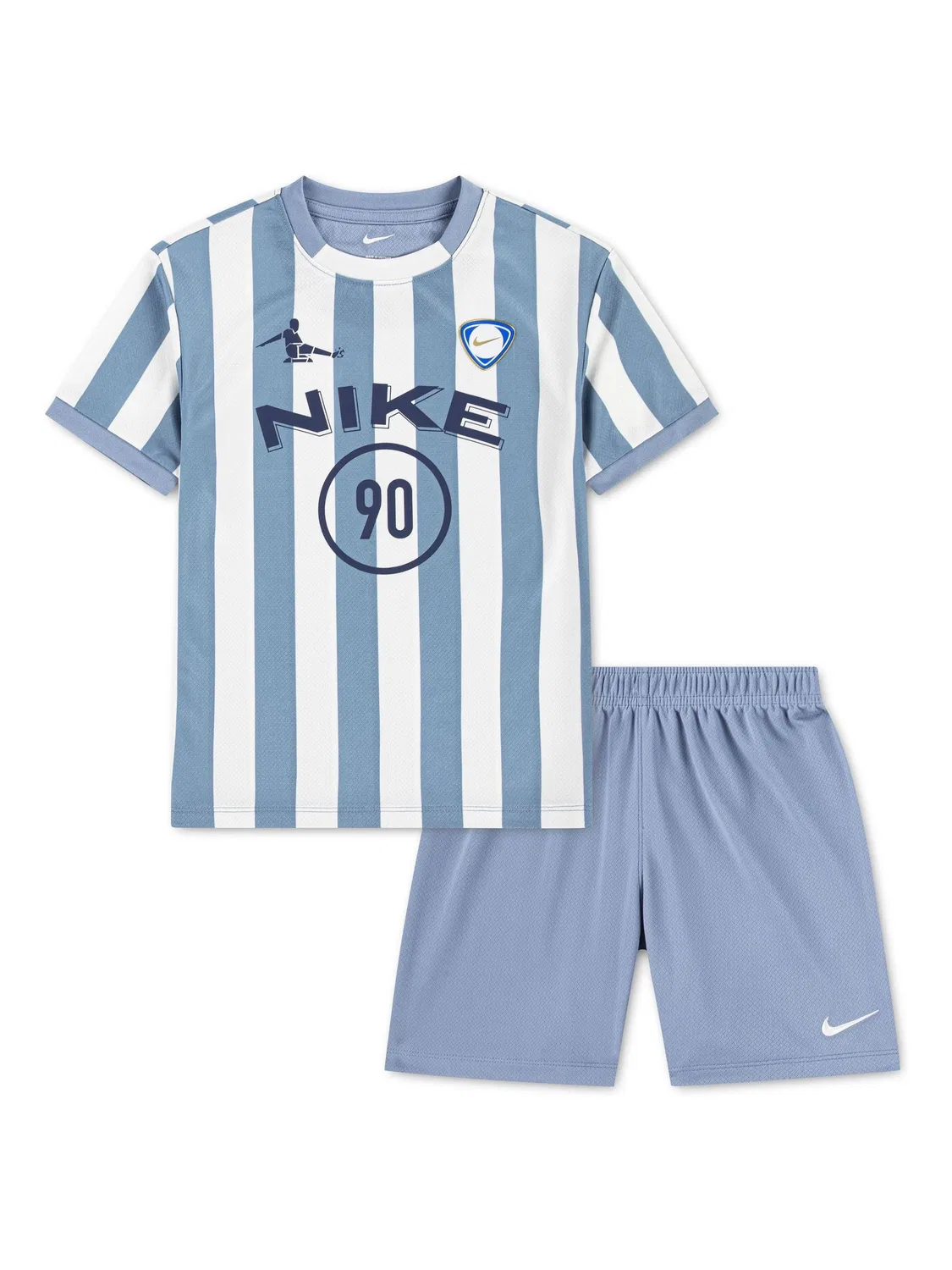Комплект футболка и шорты Nike Little Goal Mode, синий