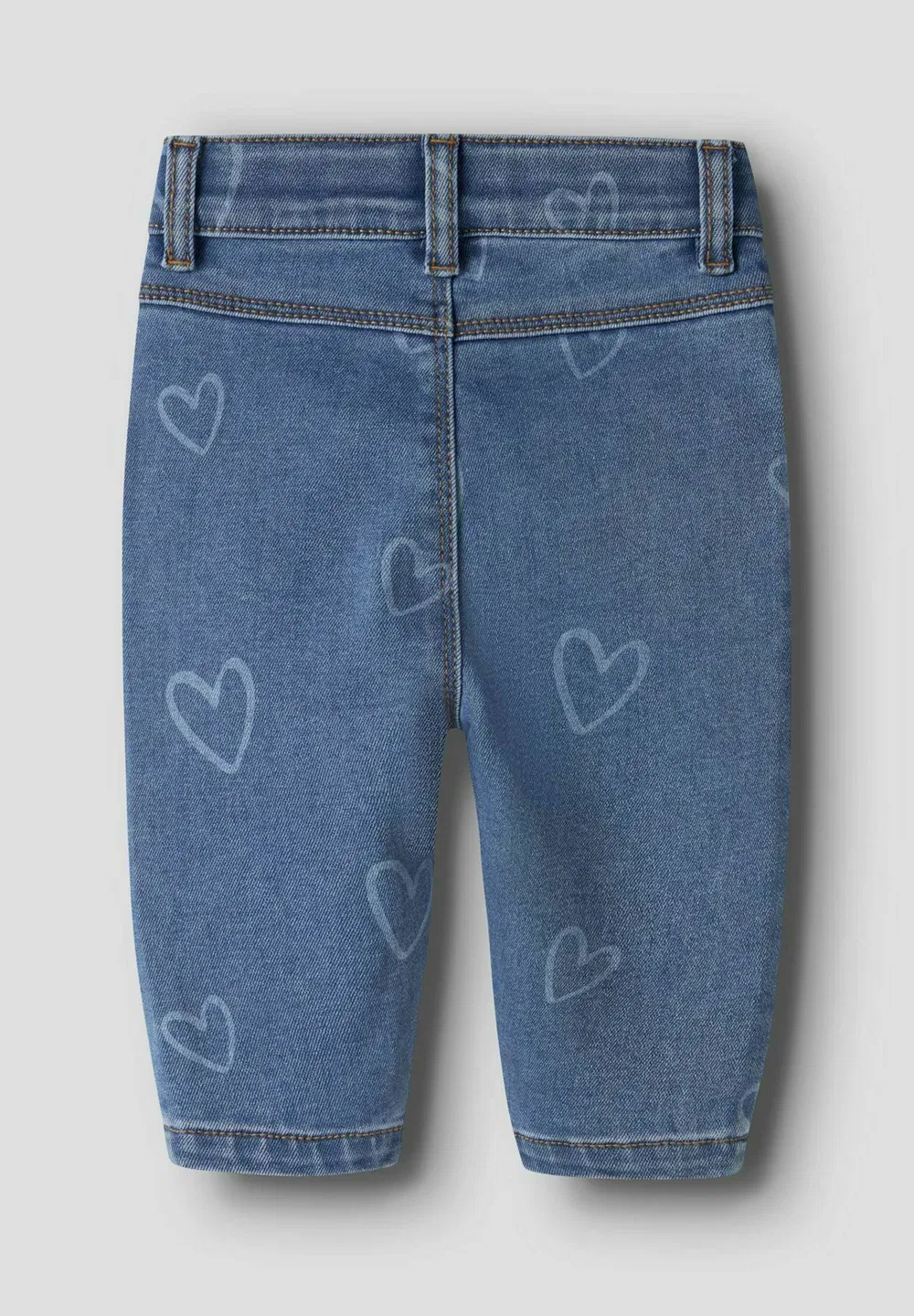 Джинсы в стиле "мамины" - прямые джинсы Name It, Medium Blue Denim — фото 2