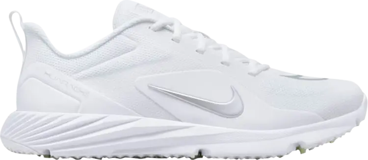 

Кроссовки Nike Alpha Huarache 8 Pro TF 'White Metallic Silver', белый