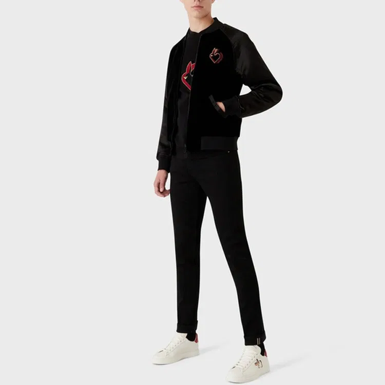 Мужские джинсы EMPORIO ARMANI Year Of The Rabbit Limited Edition SS23, Black — фото 3