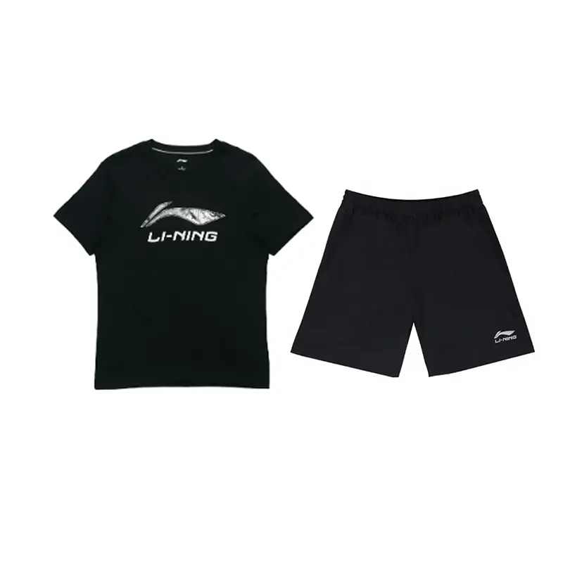 

LINING Повседневная спортивная одежда Unisex Black+Black