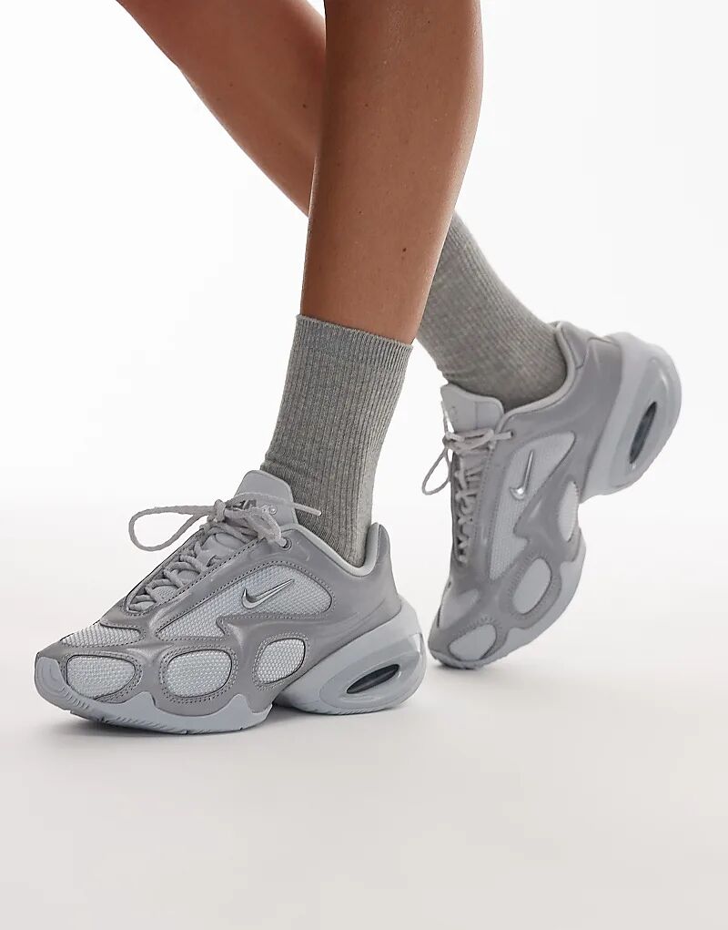 Кроссовки Nike Air Max Muse в светоотражающем серебристом цвете