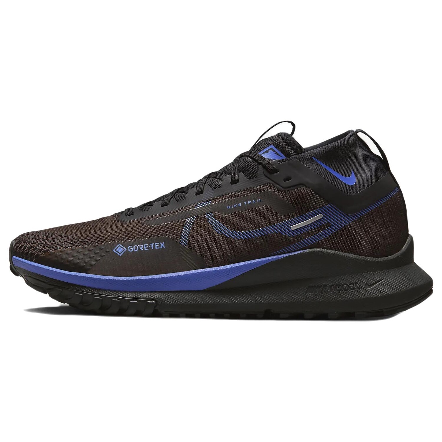 

Кроссовки Nike React Pegasus Trail 4 Gore-tex, коричневый/черный/синий