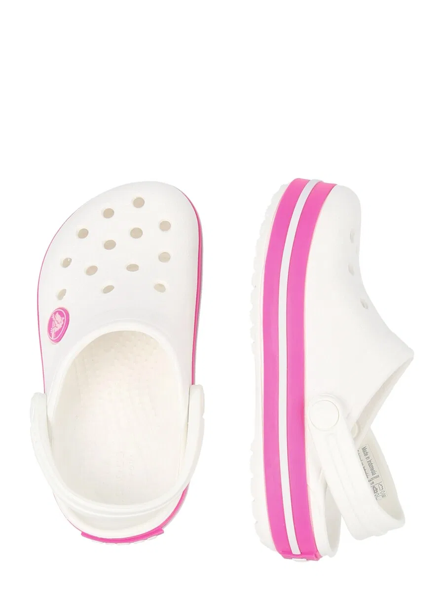Сандалии Crocs 'Crocband' белого цвета — фото 2