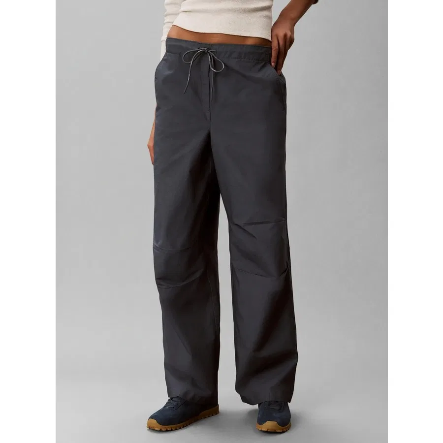 Спортивные штаны Calvin Klein Cotton Ripstop Pull, Серый — фото 3