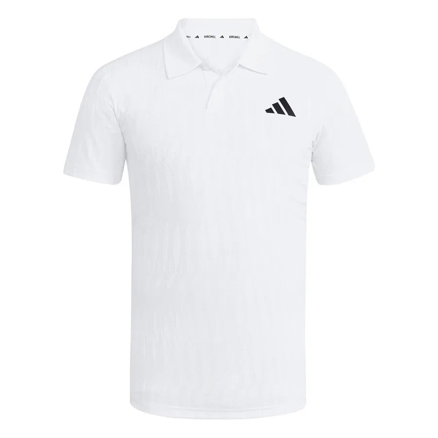 Мужская футболка-поло с технологией Climacool+ модель Tennis Climacool+ Archill Freelift Polo Shirt, adidas, Белый — фото 2