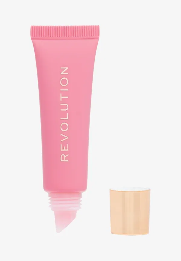 Бальзам для губ увлажняющий Juicy Peptide Lip Balm Makeup Revolution, Pink Strawberry, 8 мл — фото 3