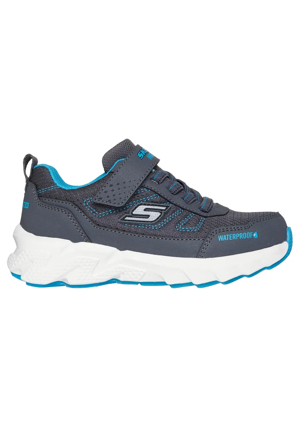 Детские кроссовки для мальчиков с водонепроницаемым верхом Elite Sport Tread - Aquavek Skechers, Grau — фото 2
