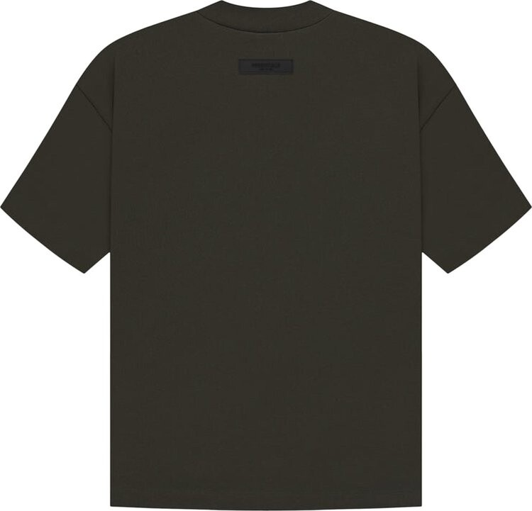 Футболка Fear of God Essentials Short-Sleeve Tee 'Off Black', черный — фото 3