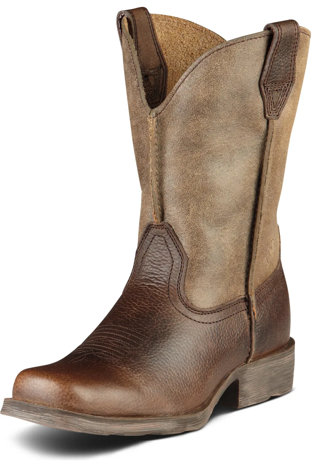 Детские ботинки ковбойские повседневные Rambler Ariat, Earth/Brown Bomber