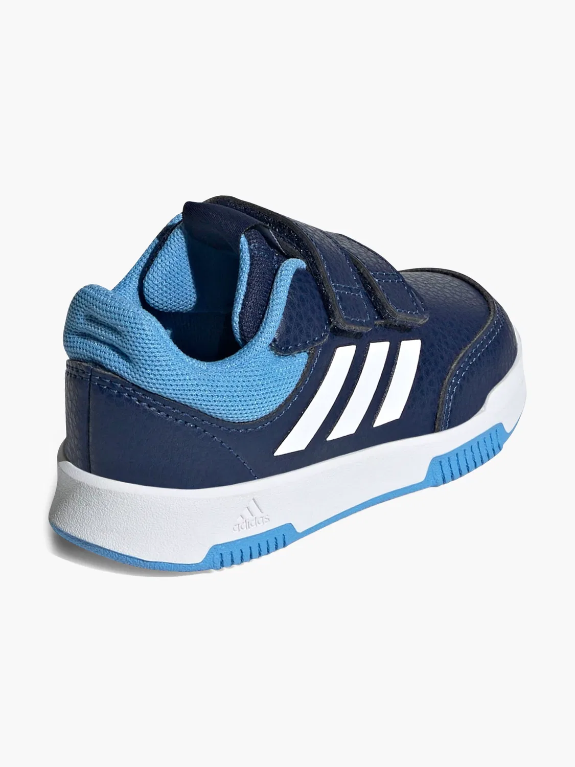 Детские кроссовки на липучке Adidas, синий — фото 4