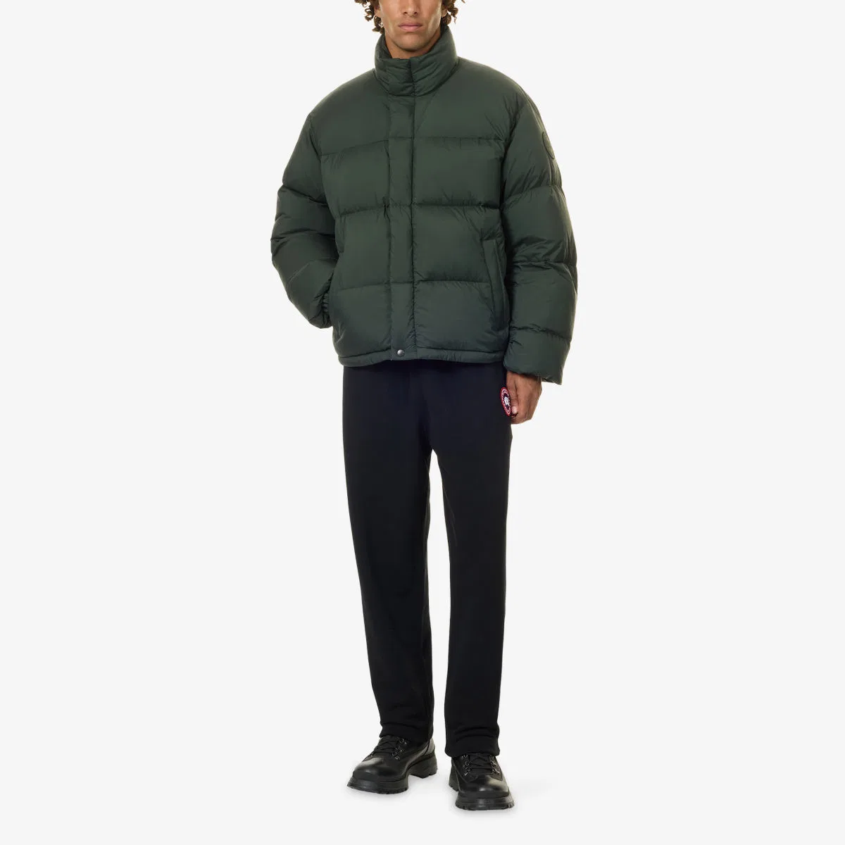 Пуховая куртка Sterling с воротником-стойкой Canada Goose, зеленый — фото 2