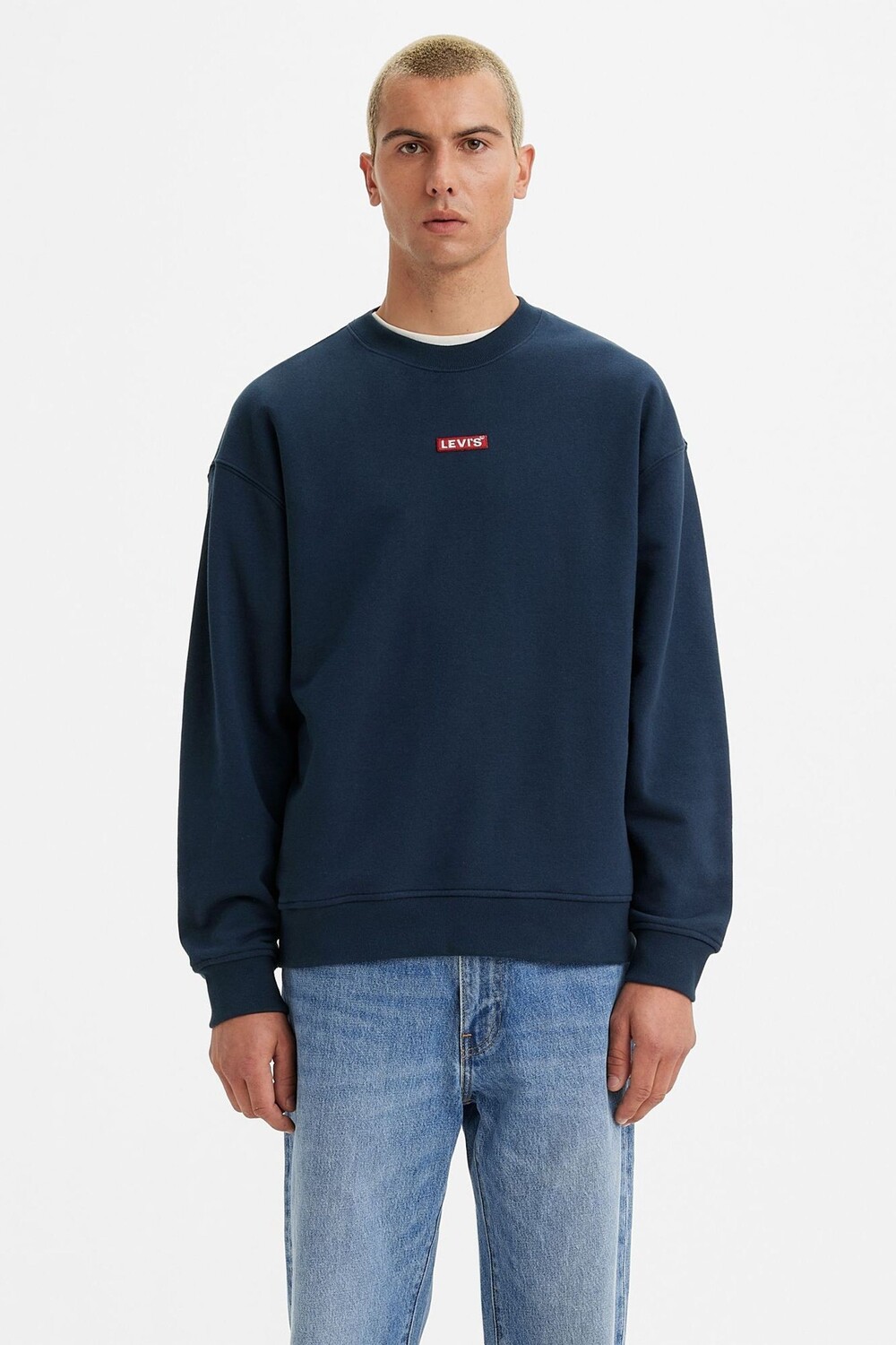 

Футболка свободного кроя со складкой Levi's, синий