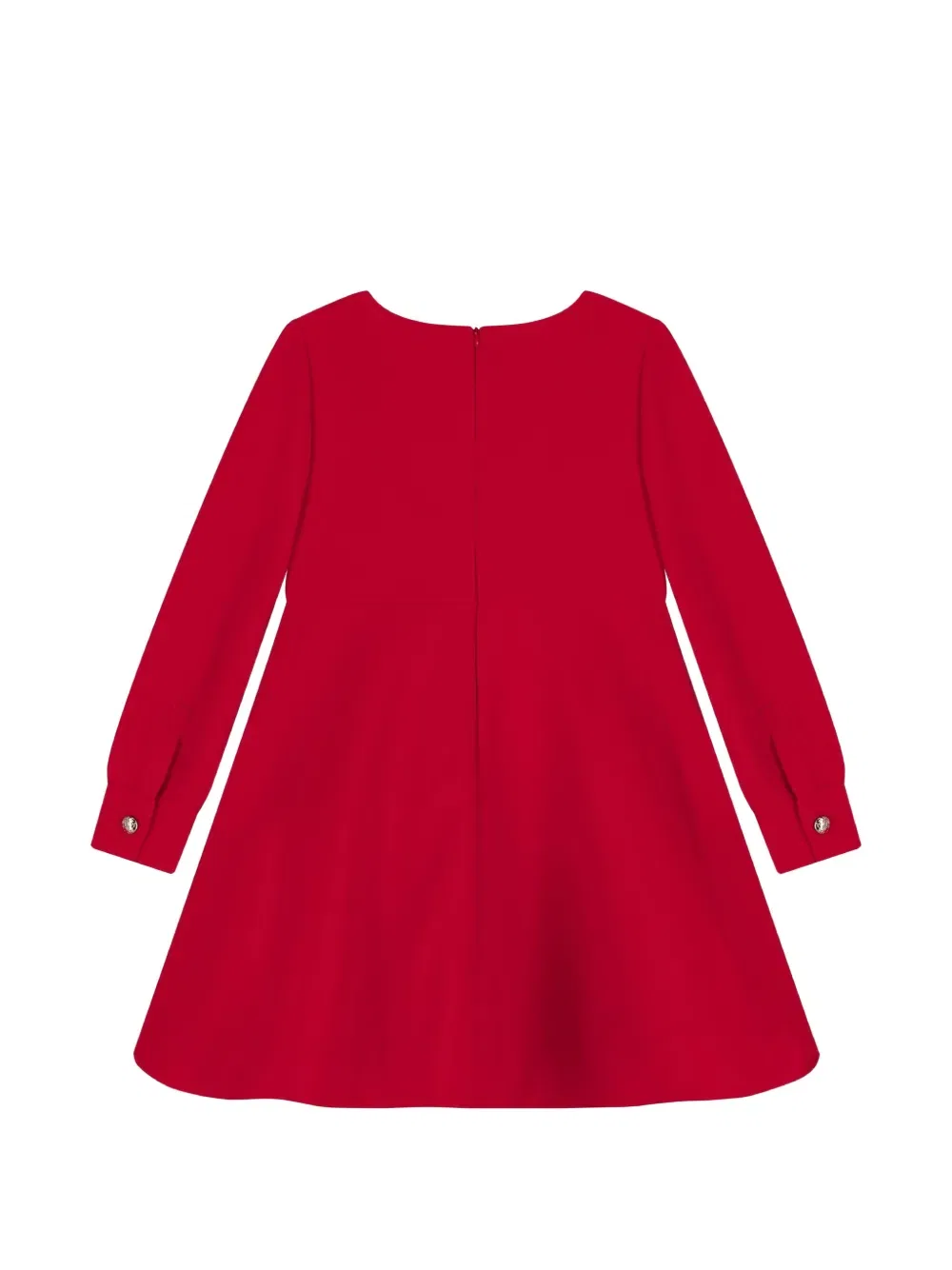 Платье, украшенное бантом Elie Saab Junior, красный — фото 2