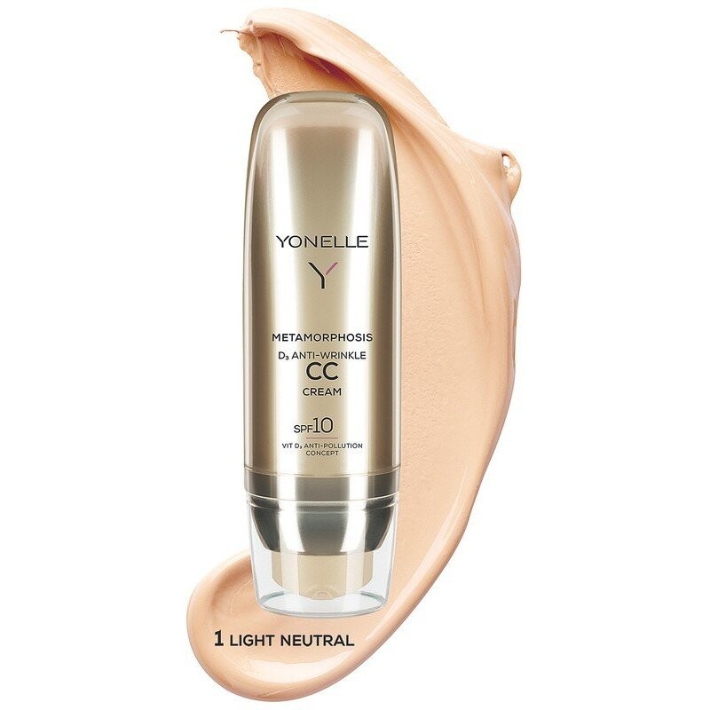 

Yonelle, Метаморфоза, крем против морщин 1 Light Neutral, SPF 10, 50 мл