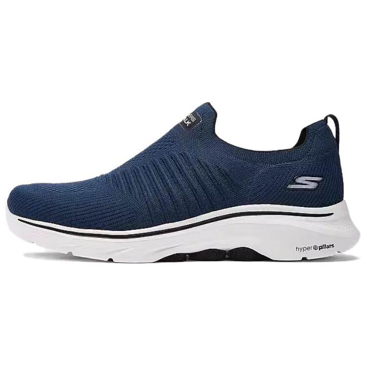 

Кроссовки Skechers GO WALK 1 Lifestyle Shoes Men Low-top Navy Blue/Black, темно-синий/черный