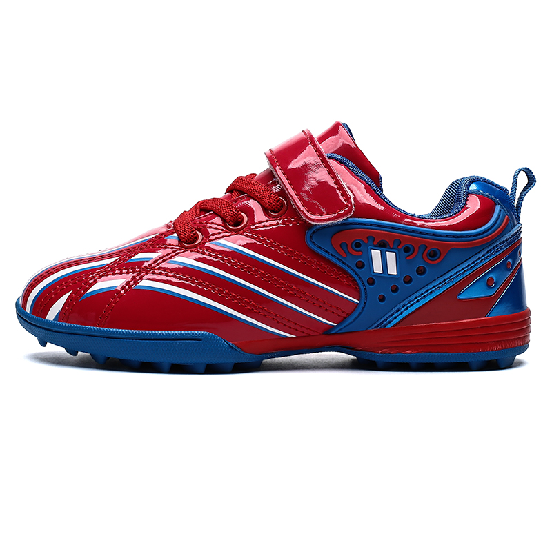 

Футбольные бутсы детские, нескользящие, с защитой от ударов, износостойкие, легкие, амортизирующие, с низким верхом Wooden Rabbit, красный