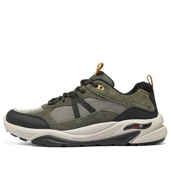 

Кроссовки arch fit calvera 'black olive' Skechers, черный