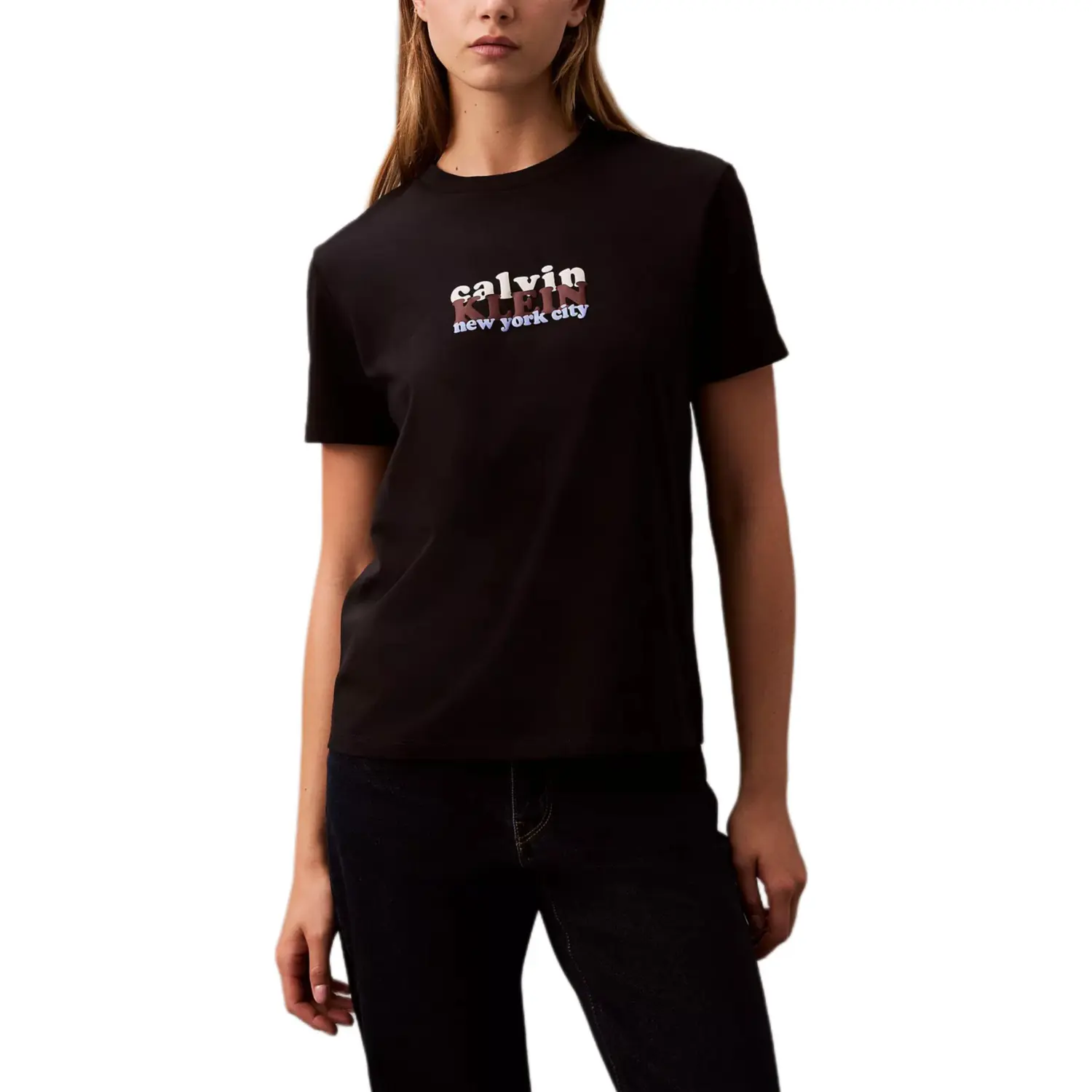 

Calvin Klein Футболка женская черная