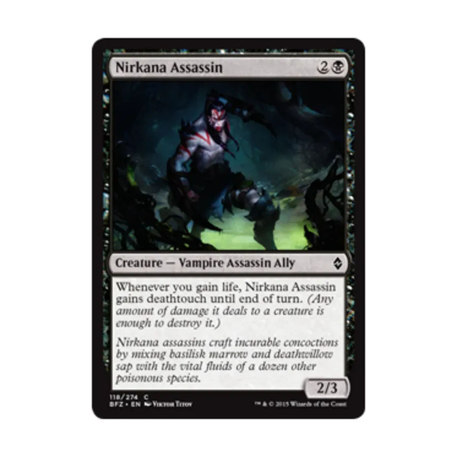 

CCG Ниркана Убийца (C) (Рольга), MTG - Battle for Zendikar