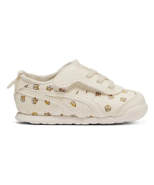 Кроссовки для детей с графикой и застежкой MEXICO 66 KIDS Onitsuka Tiger белые — фото 2