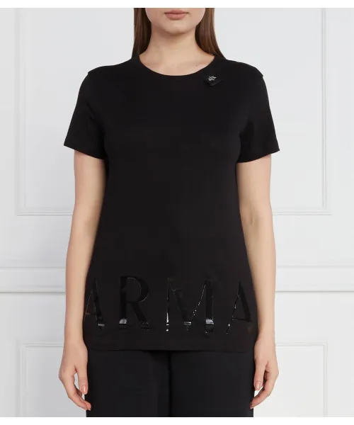 

Футболка Slim fit Armani Exchange, черный
