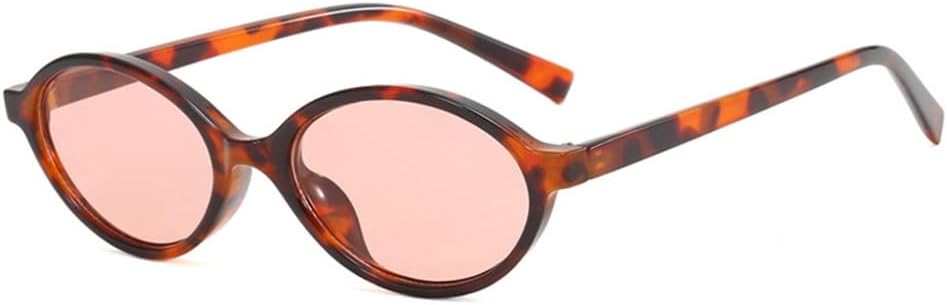 

Круглые солнцезащитные очки в стиле панк с градиентной защитой UV400 для женщин и мужчин, идеально подходят для занятий спортом на открытом воздухе, бега и путешествий UYPTK, Leopard Pink