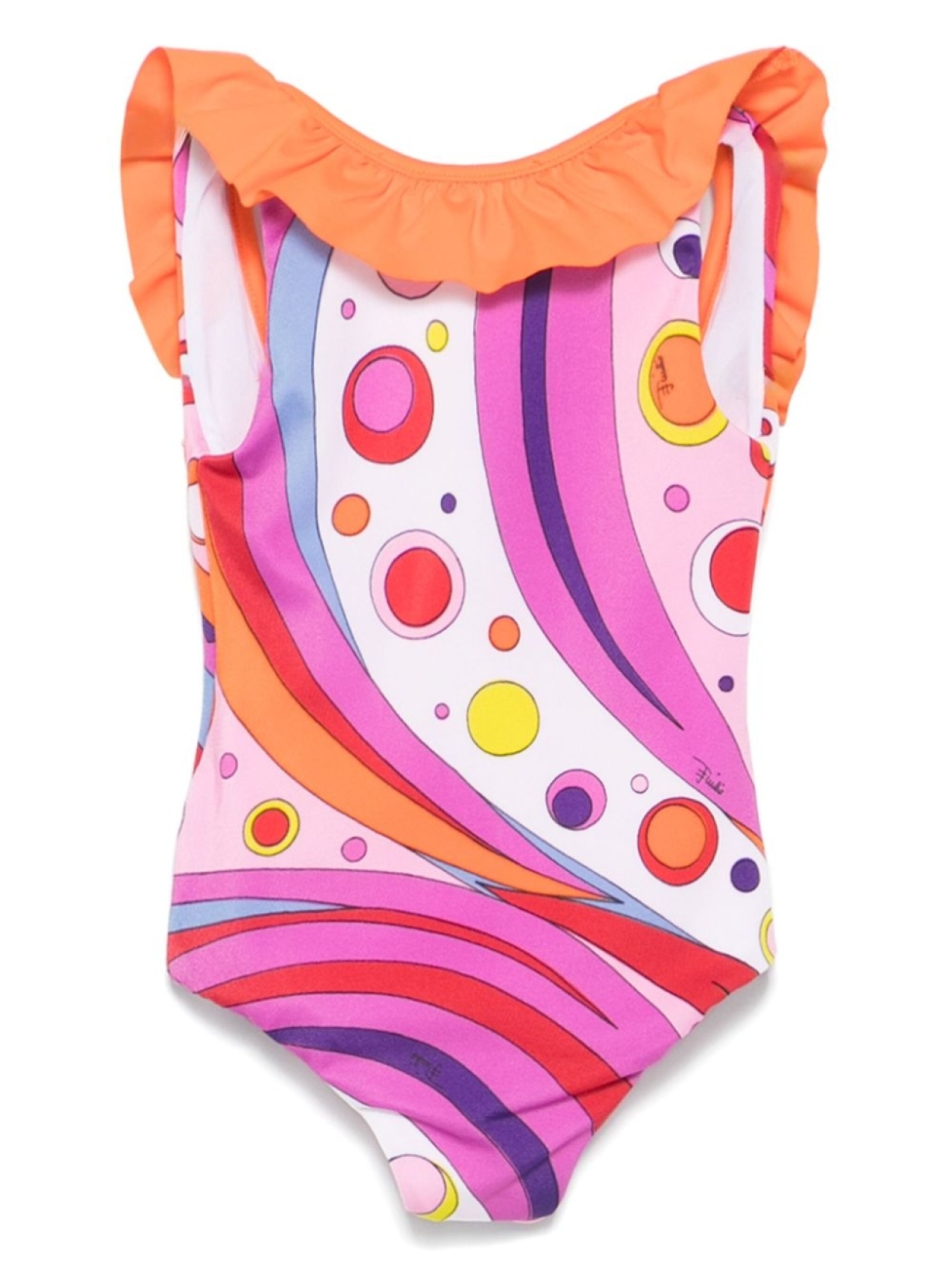 

PUCCI Junior купальник с принтом Solid, розовый