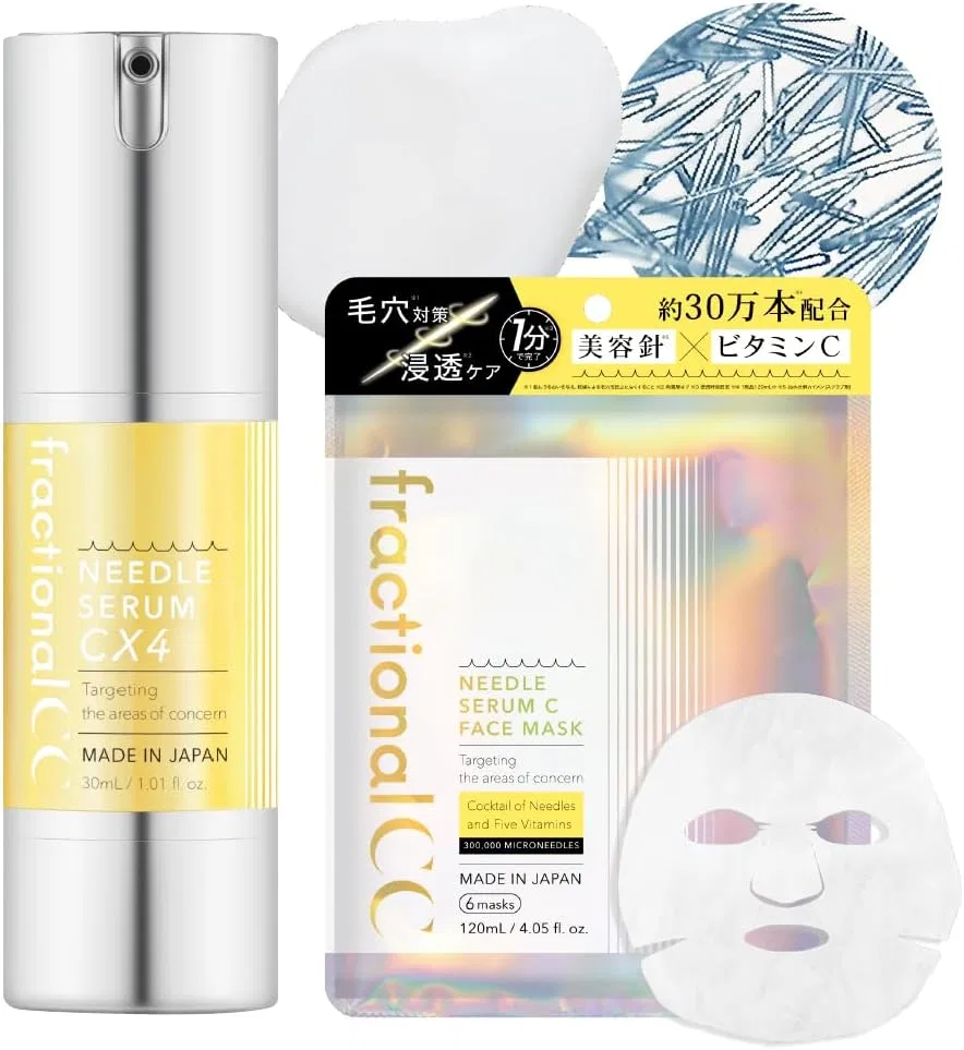 Сыворотка для лица Fractional CC Needle Mask C + Needle Serum CX4, 600000 игл, витамин C, глутатион