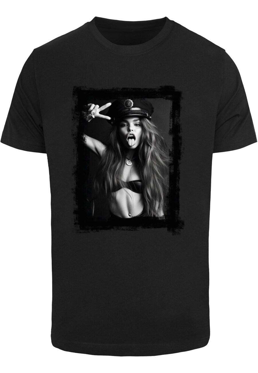 

Рубашка Mister Tee Have Fun Peace Sign, черный