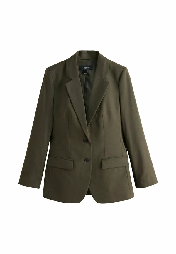 Приталенный однобортный блейзер Next, Khaki Green