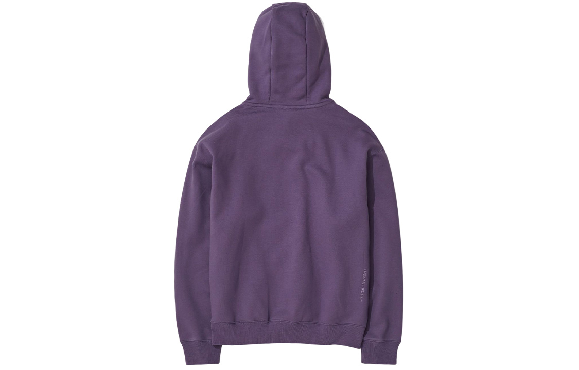 Nike Толстовка ACG THERMA FIT унисекс, серая с фиолетовыми элементами — фото 4