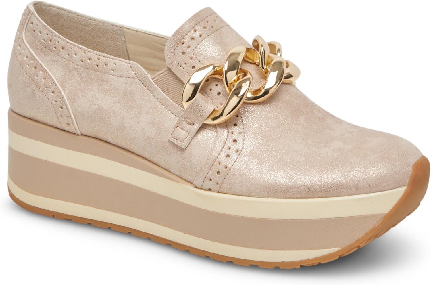

Кроссовки Jhenee Dolce Vita, цвет Light Gold Nubuck